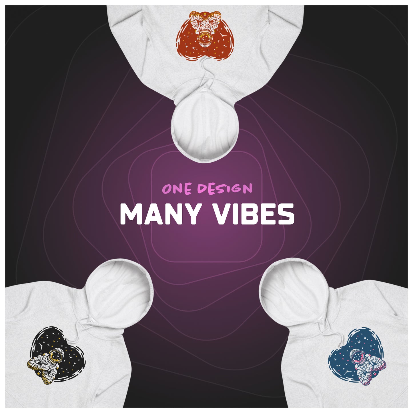 Love Naut Men's Hoodie