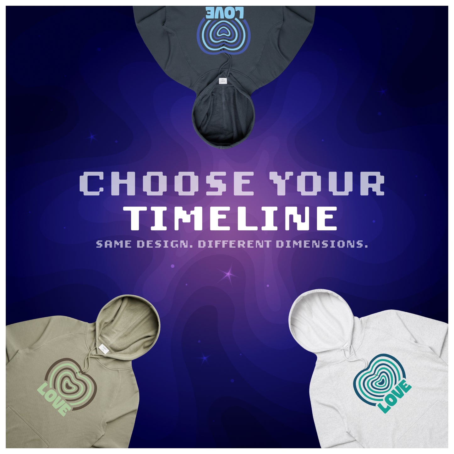 Love Sunset Men's Hoodie