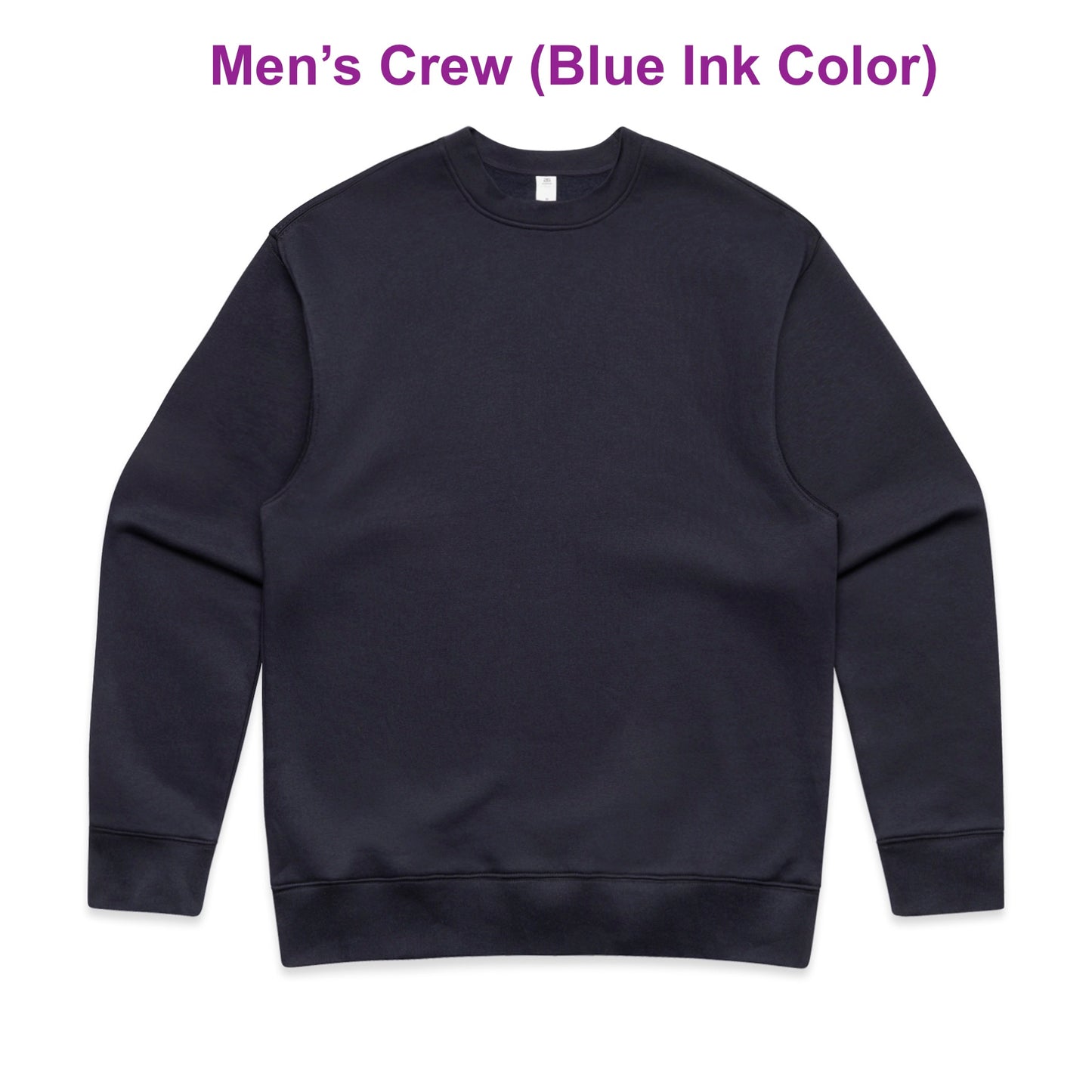 Crew Neck - Men & Women Fits (Optional)