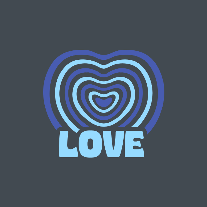 Love Sunset Men's Hoodie