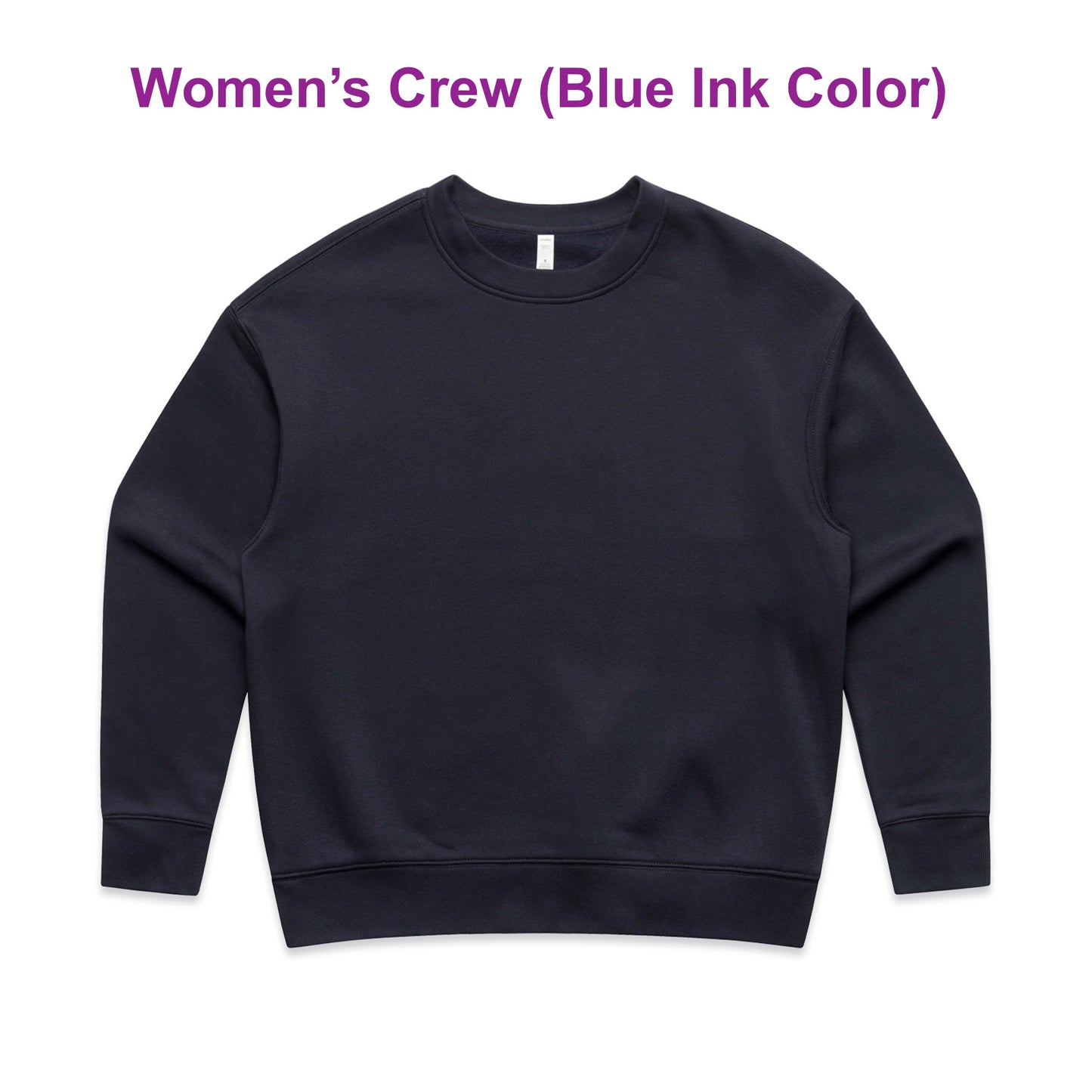 Crew Neck - Men & Women Fits (Optional)