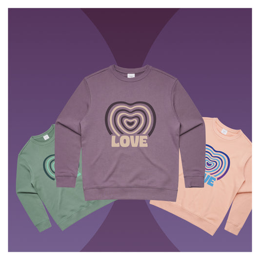 Love Sunset Women's Crew