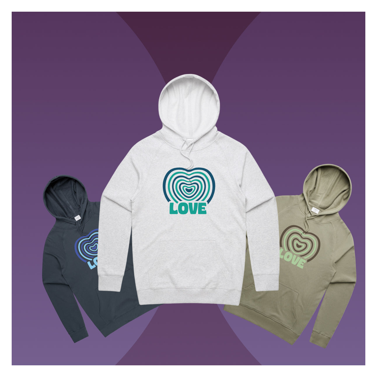 Love Sunset Men's Hoodie