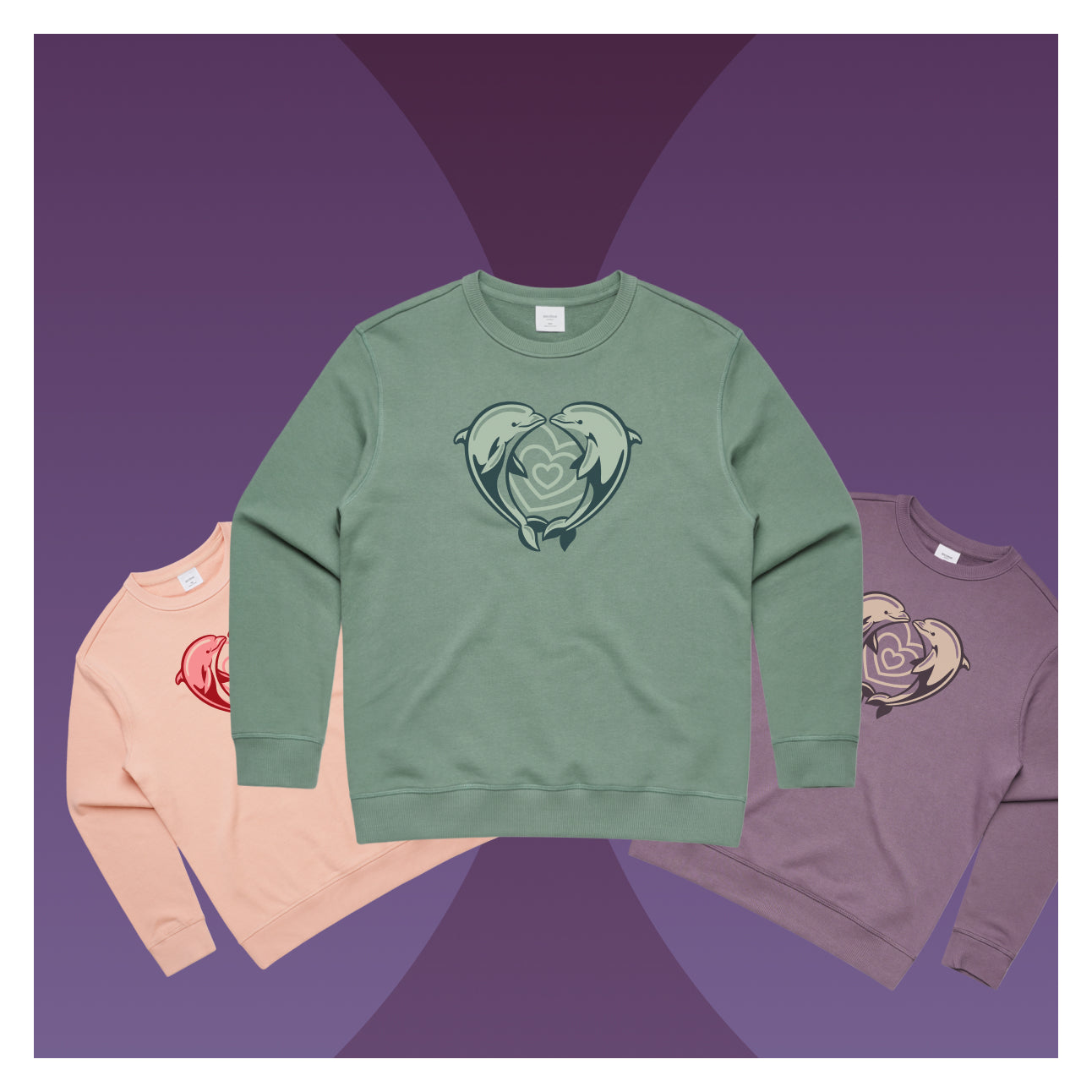 Love Fins Women's Crew