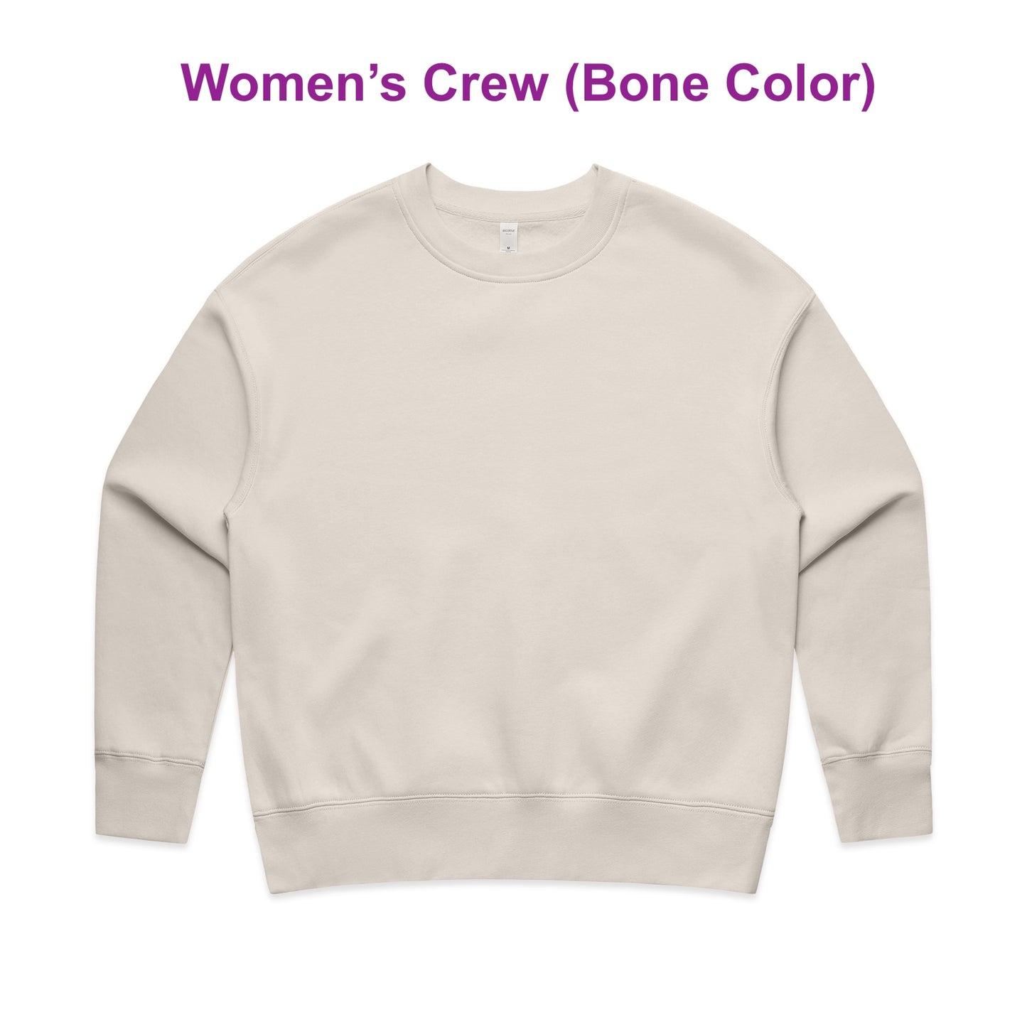 Crew Neck - Men & Women Fits (Optional)