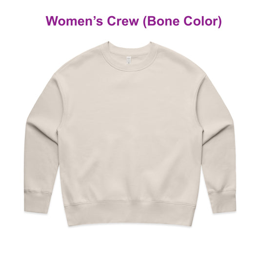 Crew Neck - Men & Women Fits (Optional)