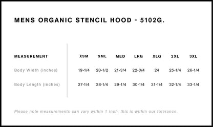 100% Cotton Hoodie/Crew (Optional)