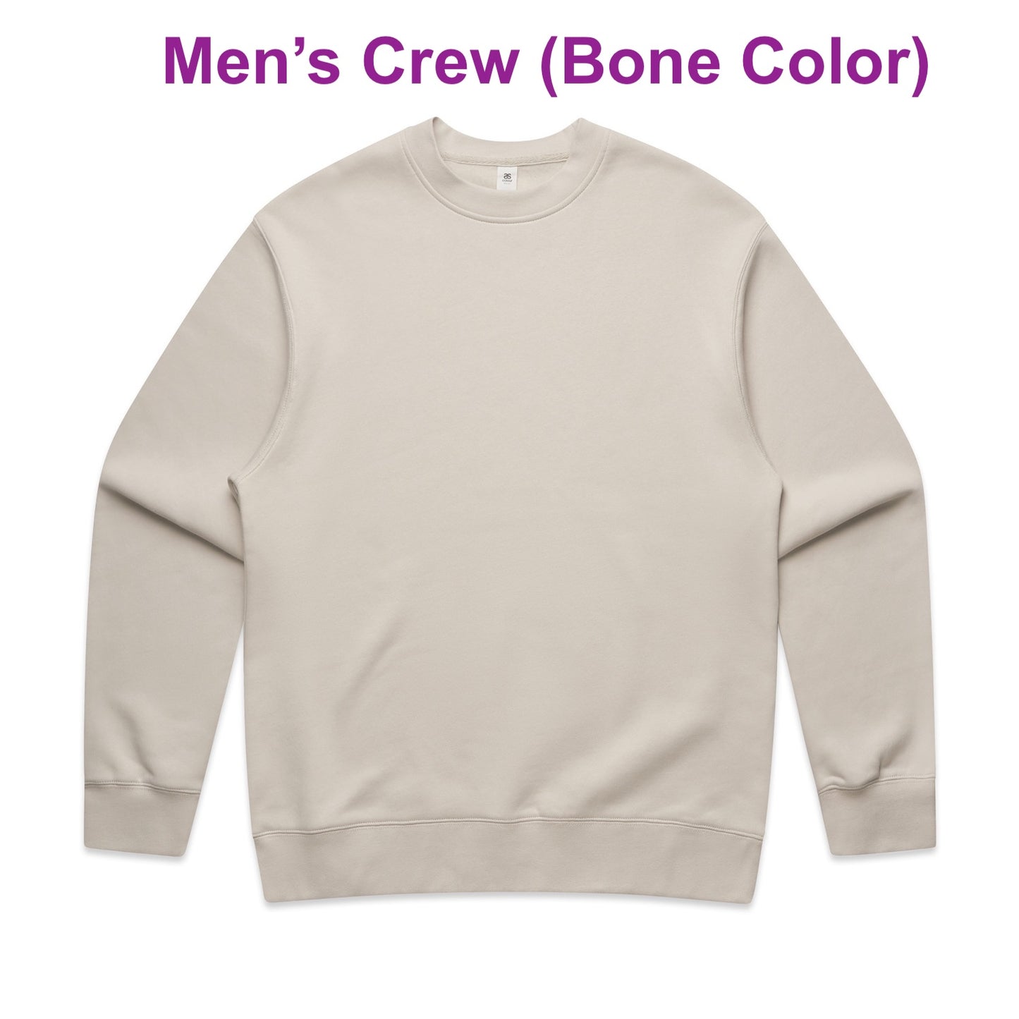 Crew Neck - Men & Women Fits (Optional)