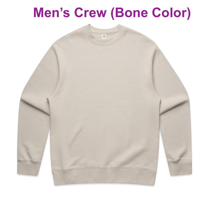Crew Neck - Men & Women Fits (Optional)