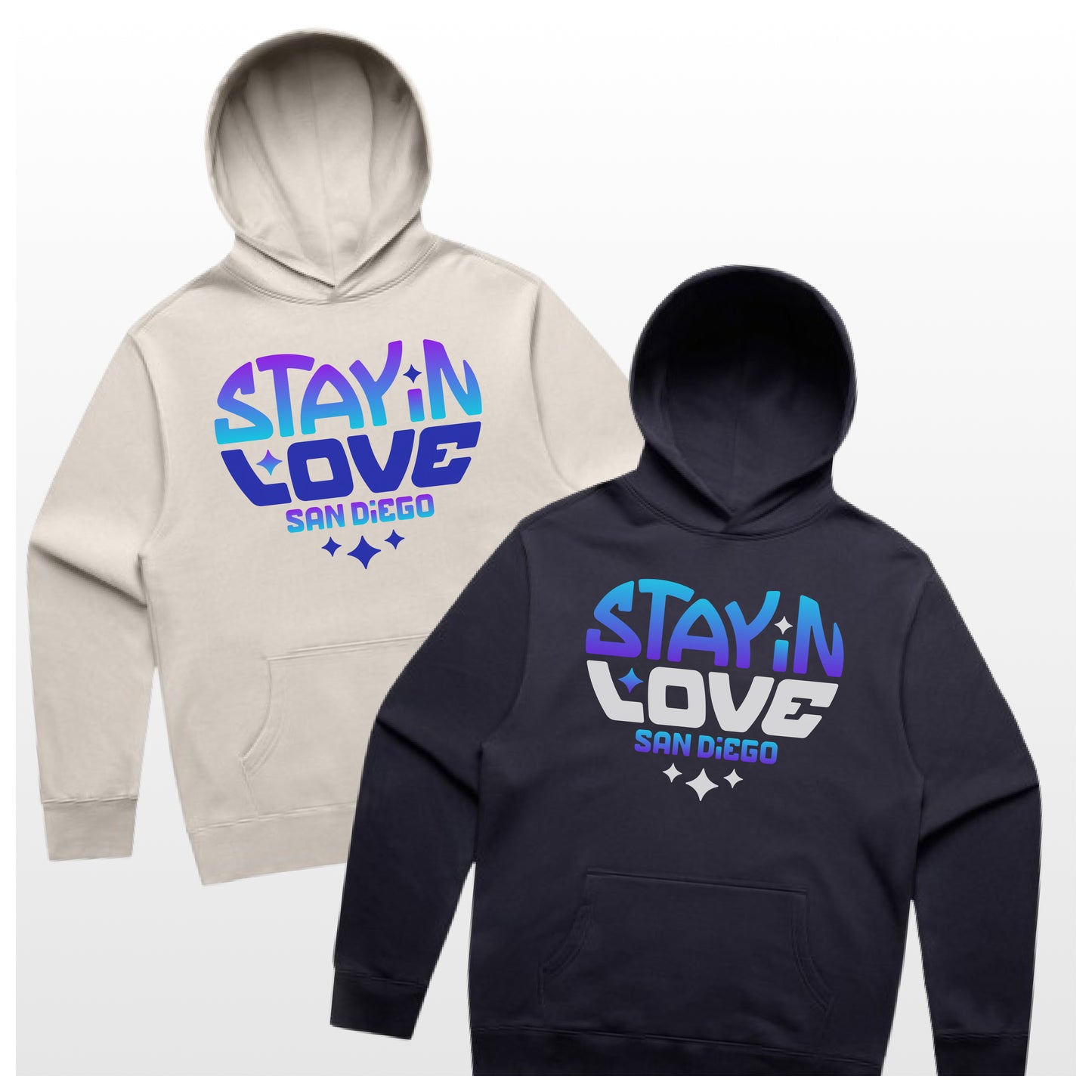 Hoodie - Men & Women Fits (Optional)